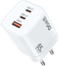 Reisilaadija BWOO CDA147, 65 W, 2 x USB-C, 1 x USB-A