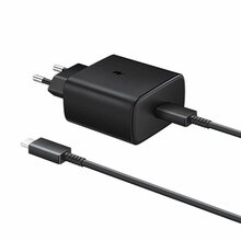 Reisilaadija Samsung EP-TA845XBE, USB Type-C, 45W, must