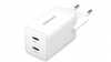 Toiteadapter Intenso 7804012, 2xUSB-C, GaN