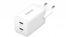 Toiteadapter Intenso 7804012, 2xUSB-C, GaN