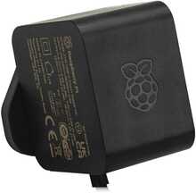 Toiteadapter Raspberry Pi 27W, USB-C, 5.1V/5A, must