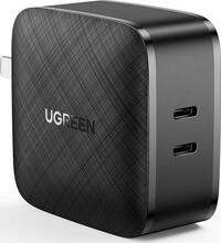 Seinalaadija Ugreen CD216, 2xUSB-C, 66W, must
