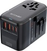Reisiadapter Blitzwolf BW-TA2, 5in1, 100W, 2xUSB PD, 2xC QC, C GaN
