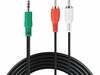 MiniJack-M -> RCA-M adapter Sandberg 500-97, 2 m