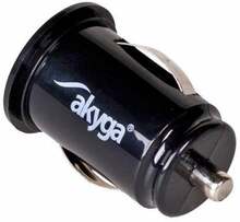 Autolaadija Akyga AK-CH-02, 2x USB, must