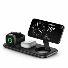 Juhtmevaba laadija Satechi Qi2 Trio, 3in1, 45W