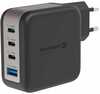 Reisilaadija Swissten GaN 3x USB-C PD 100W, USB-A 18W QC