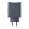 Seinalaadija Acefast A45, 2x USB-C, 1x USB-A, 65W PD, hall