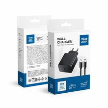 Laadija Blue Star TFB-TC-25W, USB-C to USB-C, 25W, must