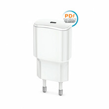 Laadija Forever TC-01, USB-C, 20 W, valge