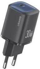 Laadija Usams CC251, 30W, USB-C, must