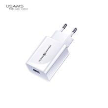 Võrgulaadija Usams T22, 18W, QC3.0, valge