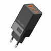 Laadija Beline BLN3CB65, 65W, 2xUSB-C, USB-A, must