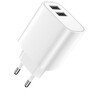 Seinalaadija Forever LS-03, 2xUSB, 2.4A, valge