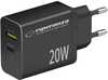 Võrgulaadija Esperanza EZC105K, 20W, must