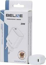 Adapter Beline LNCW20, 1x USB Type C, 20 W, valge