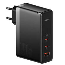 Seinalaadija Baseus GaN5 Pro CCGP100201, 2xUSB-C + USB, 140W, must