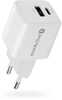 Laadija Everactive, 1xUSB, 1xUSB-C, 20W, valge