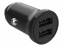 Autolaadija Fixed FIXCC15N-2U-BK Dual USB, 15W, must