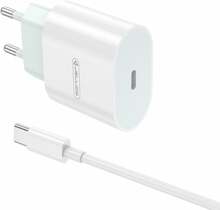 Reisilaadija Jellico AK-200, USB Type-C, 20 W, valge