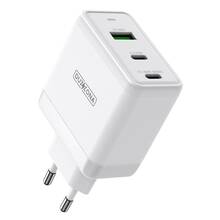 Seinalaadija Duzzona T1, 65W, 1xUSB, 2xType-C, valge