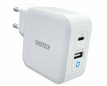 Seinalaadija Choetech PD8002, 65 W, valge