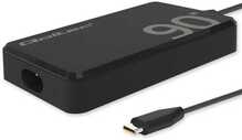 Laadija Qoltec 52422, 90W, USB-C, 5-20V, 4.5A