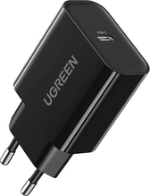 Laadija Ugreen CD137, USB-C 20W, must