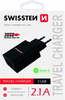 Telefoni laadija Swissten SW-21A105W-BK, 2x USB-A, 2.1 A