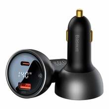 Autolaadija Baseus Superme CGZX070001, 140 W, must