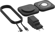 Juhtmevaba laadija Belkin BoostCharge Pro WIZ026vfBK 2-in-1 Qi2, 15 W, magnetiline, must