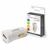 Autolaadija Savio SA-05, 1xUSB, valge