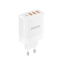 Seinalaadija Dudao A5HEU, 3x USB-A, 1x USB-C PD 20W, valge
