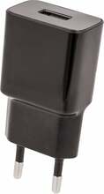 Telefoni laadija Setty GSM043797, 1xUSB, 1A, must