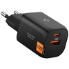 Seinalaadija Spigen Essential EE352EU, 35 W, USB-C/USB-A, must