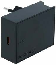 Telefoni laadija Swissten Premium SW-SAM-SFC-BK, 25 W, must