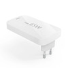 Laadija Hama 65W GaN, 2x USB-C, 1x USB-A, kokkupandav, valge