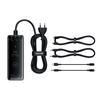 Digitaalne laadija Baseus 240W, 3xUSB-C + USB + DC, must