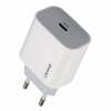 Adapter Usams CC118TC01, USB-C, 20 W, valge