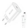 Kiirlaadija Foneng EU39, 1x USB PD 3.0, USB-C to Lightning
