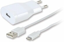Laadija Vivanco 60018 Lightning 2.4A, 1.2m, valge
