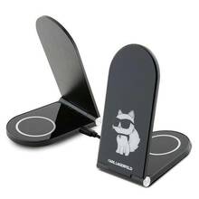 Induktiivne laadija Karl Lagerfeld Choupette MagSafe 15W, must