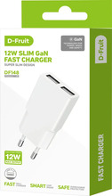 Seinalaadija D-Fruit DF148, 12 W, 2xUSB-A