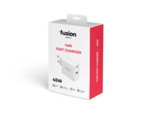 Laadija Fusion Accessories Fusion Energy, USB-C, USB-A, 45W, valge