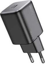 Laadija Hoco N40, USB-C PD, 20 W, must