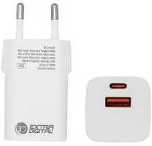 Laadija Extra Digital GaN USB Type-C, USB Type-A, 30W, PPS