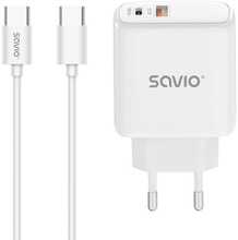 Seinalaadija Savio LA-10, 30W, valge