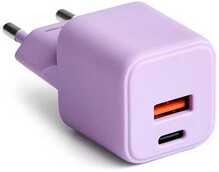 Seinalaadija Colorum CLS30-AC-09, USB-A + USB-C PD 30W, xLavenda