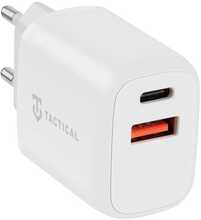 Seinalaadija Tactical Basic Plug Dual 20W, valge
