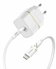 Seinalaadija OtterBox 78-80480, 20 W, USB-C, Lightning, 100 cm, valge